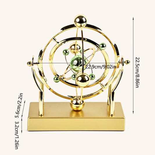 Celestial Orbit Perpetual Motion Desk Sculpture
