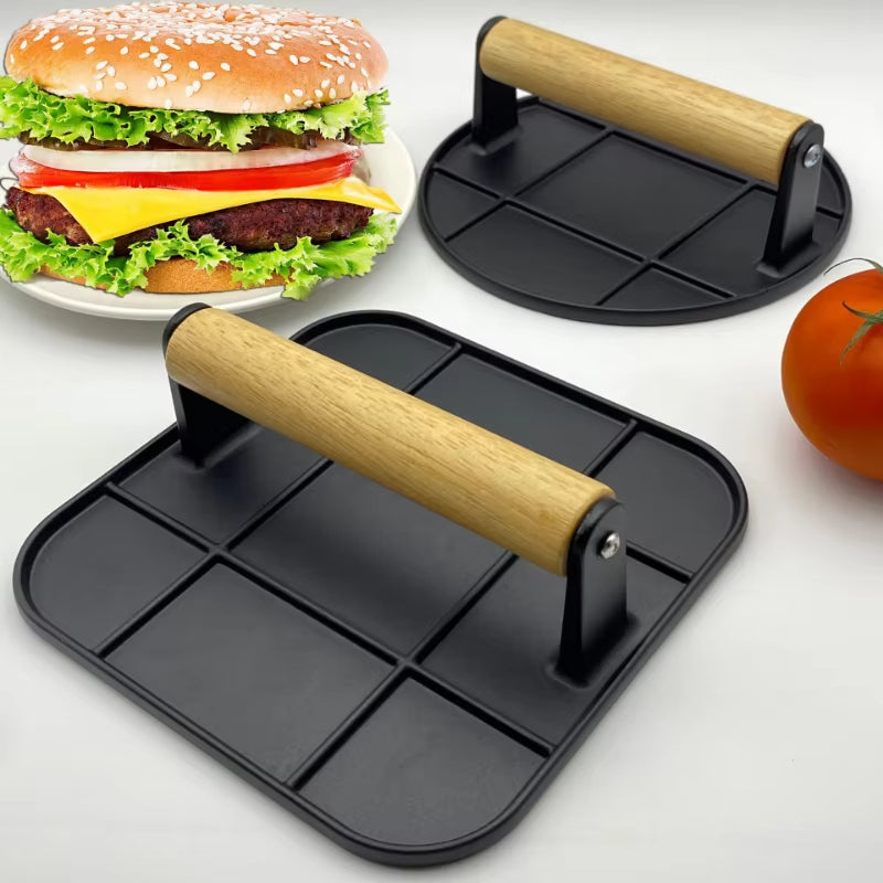 Round/Square Hand Meat Burger Press