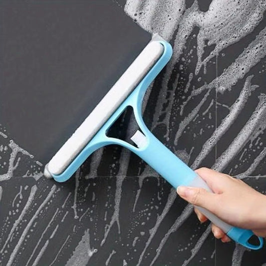 Multi-Function Glass Wiper with Spray Bottle