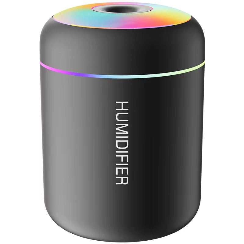 Mini Usb Air Humidifier 180ml With Led Light