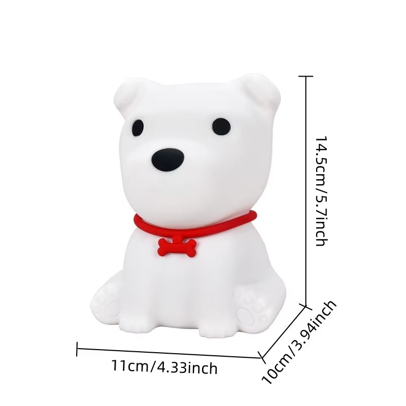 Puppy Touch-Control Rechargeable Night Light