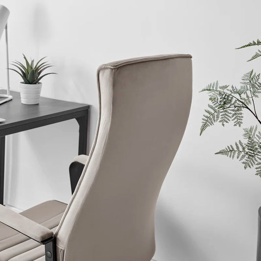Alexas Luxury Velvet Home Office Chair - Ergonomic Adjustable Supporting Modern Design