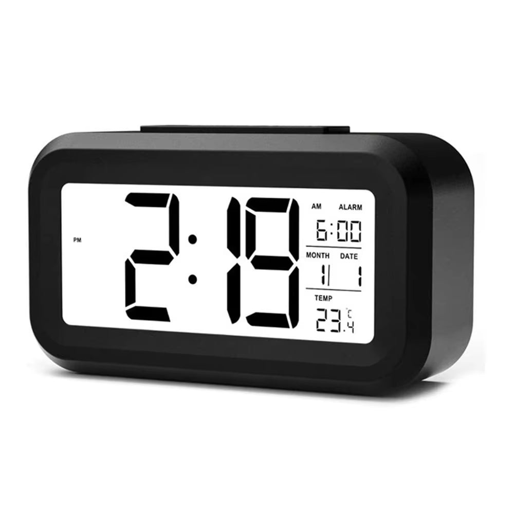 Digital Alarm Clock with Temperature Display