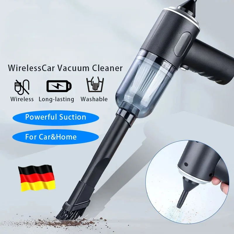 9000Pa Wireless Car Vacuum Cleaner 60W