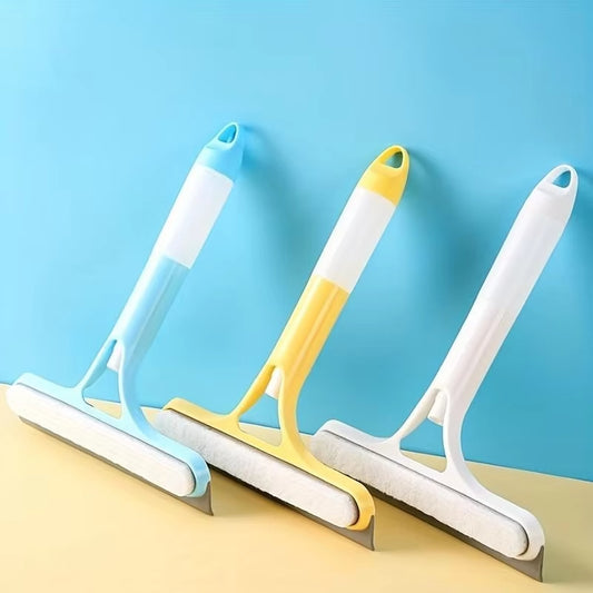 Multi-Function Glass Wiper with Spray Bottle