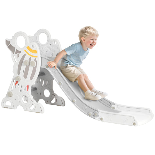 Kids Slide Indoor Freestanding Baby Slide Space Theme for Ages 1.5-3 Years