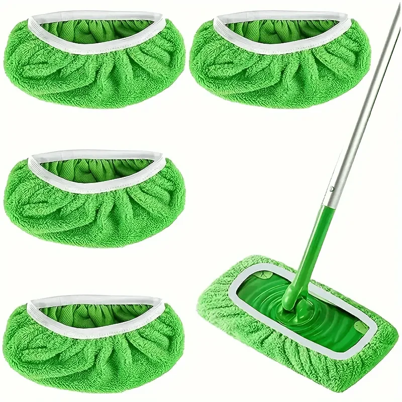 Clean Smarter – Reusable Ultra-Fine Mop Pads (4 Pack)