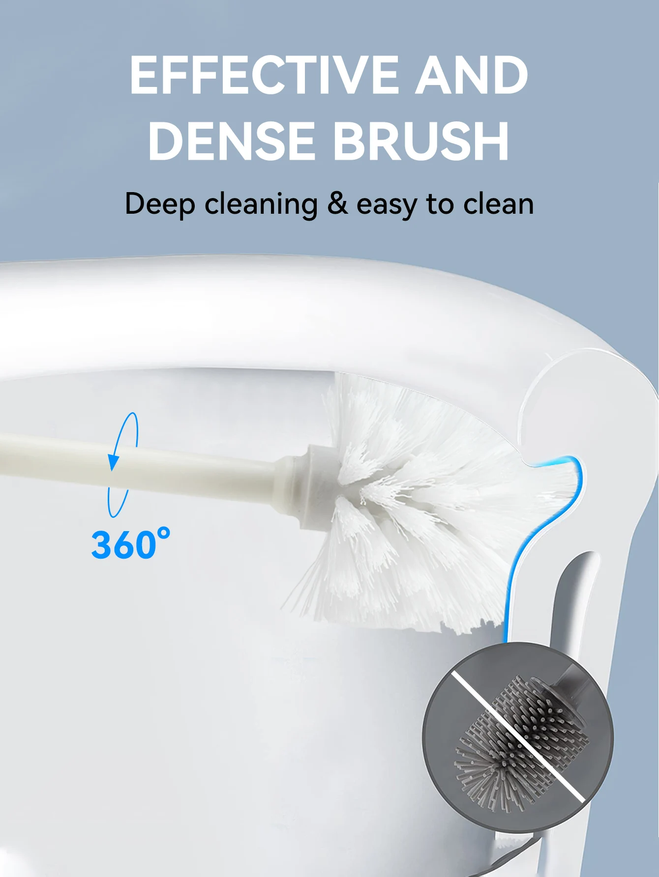 Keep Toilets Fresh – Long Handle Toilet Brush