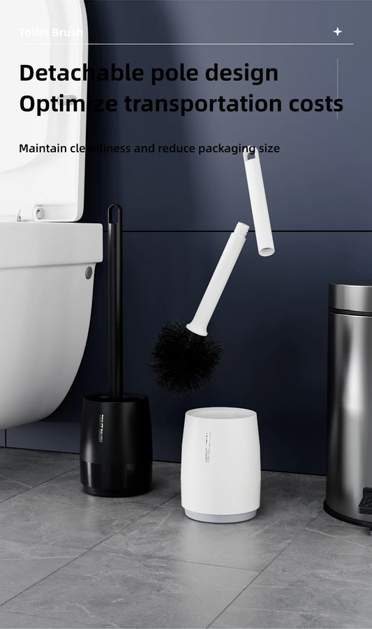 Large Floor Standing Toilet Brush with Extended Handle