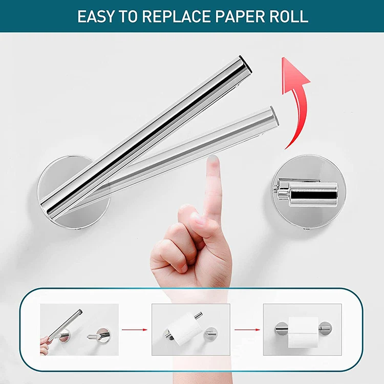 Add a Luxe Touch – Golden Toilet Paper Holder