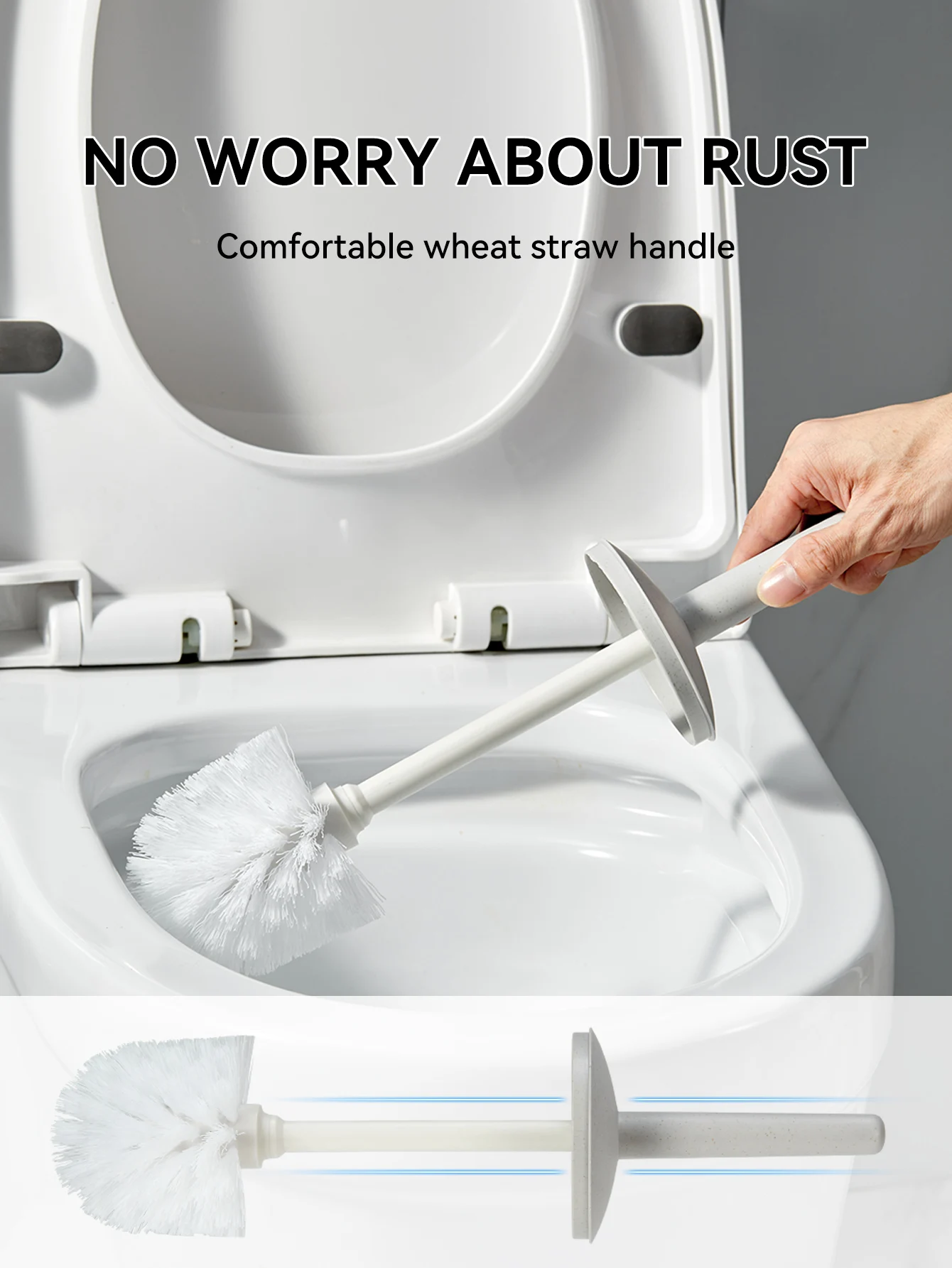 Keep Toilets Fresh – Long Handle Toilet Brush