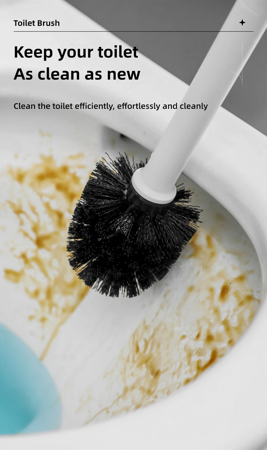 Large Floor Standing Toilet Brush with Extended Handle
