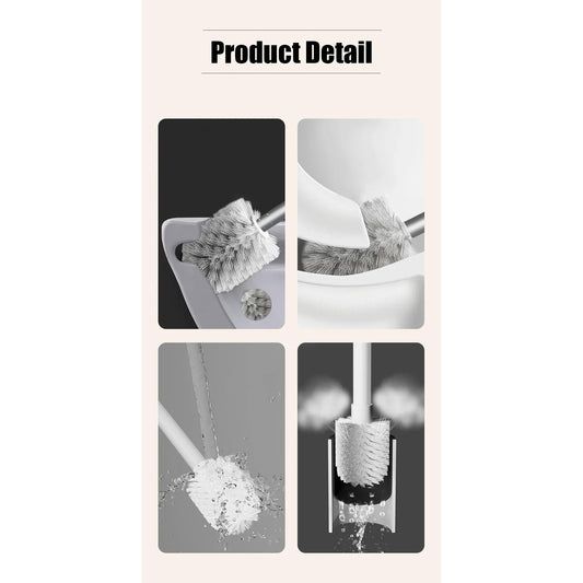 Save Space Now – Wall Toilet Brush Holder