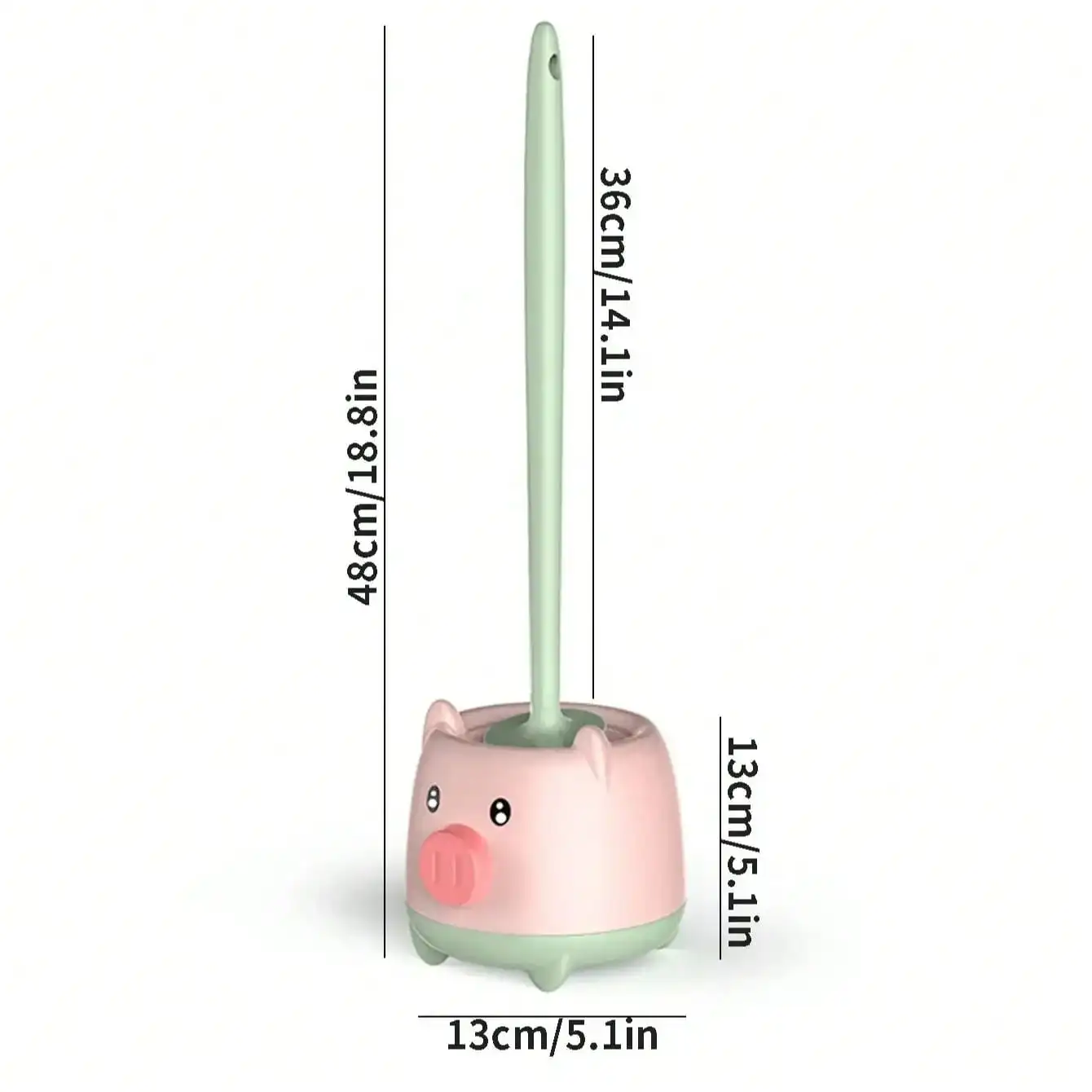 Make Cleaning Fun – Cute Toilet Brush Set