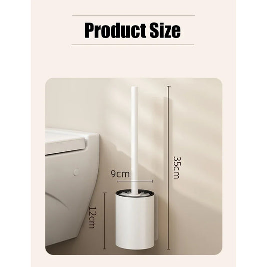 Save Space Now – Wall Toilet Brush Holder