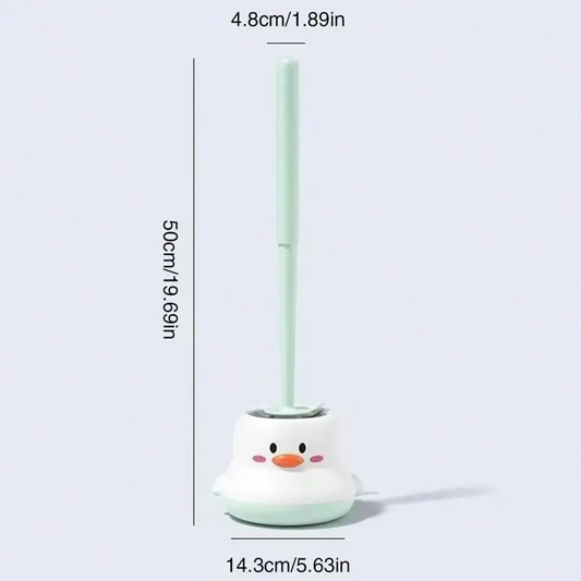 Make Cleaning Fun – Cute Toilet Brush Set