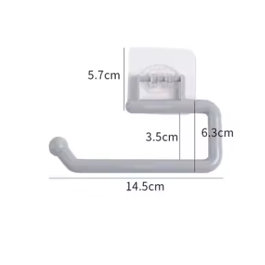 Save Space Fast Bathroom Cabinet Hanging Tissue Holder