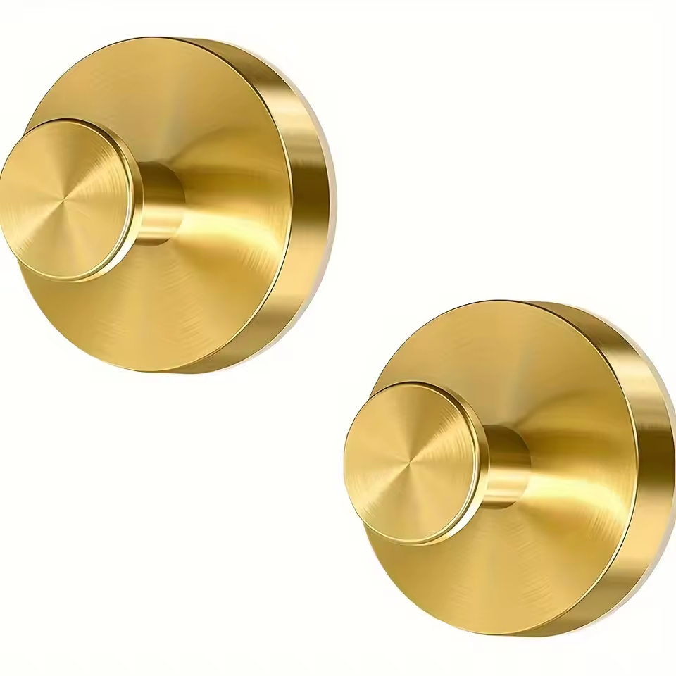 (2PCS) Suction Cup Bathroom Hanging Towels Robe Loofah Hooks