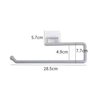 Save Space Fast Bathroom Cabinet Hanging Tissue Holder