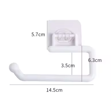 Save Space Fast Bathroom Cabinet Hanging Tissue Holder
