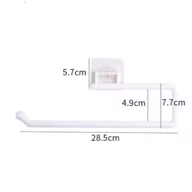 Save Space Fast Bathroom Cabinet Hanging Tissue Holder