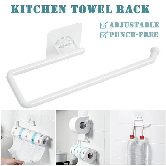 Save Space Fast Bathroom Cabinet Hanging Tissue Holder