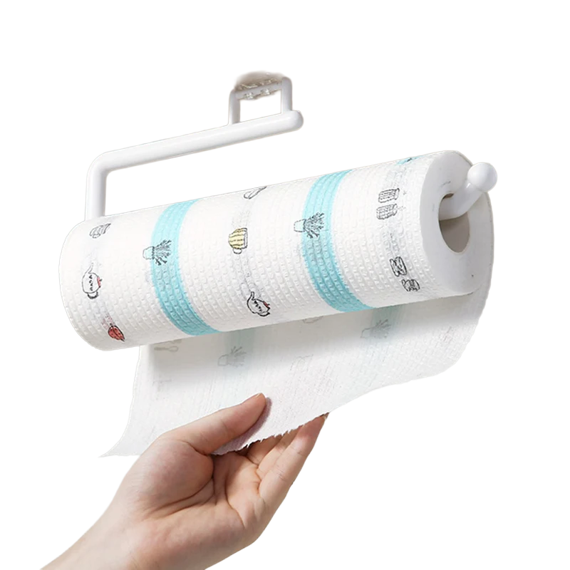Save Space Fast Bathroom Cabinet Hanging Tissue Holder