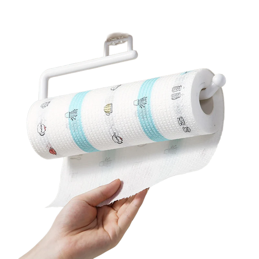 Save Space Fast Bathroom Cabinet Hanging Tissue Holder