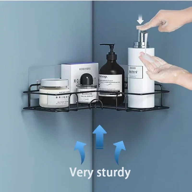 Maximize Space Bathroom Floating Wall Shelf Organizer & Kitchen Storage
