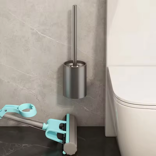 Save Space Now – Wall Toilet Brush Holder