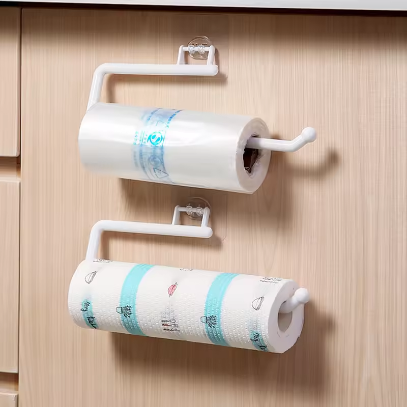 Save Space Fast Bathroom Cabinet Hanging Tissue Holder