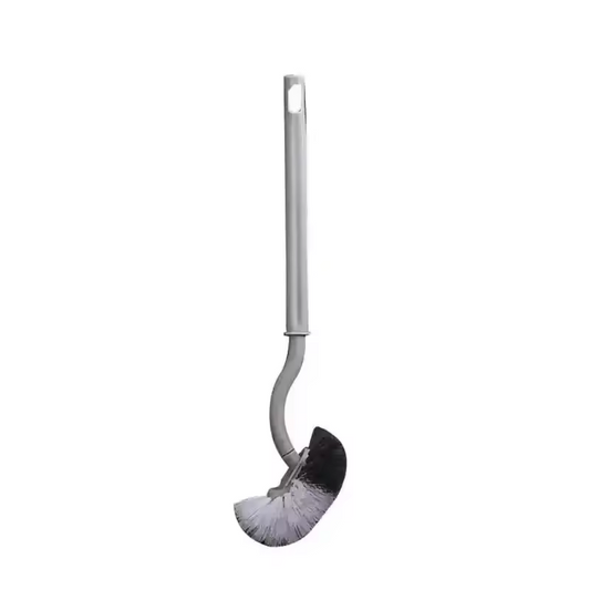 Wall-Mounted Toilet Brush | Soft Nylon Bristles | Deep Corner Cleaning Design