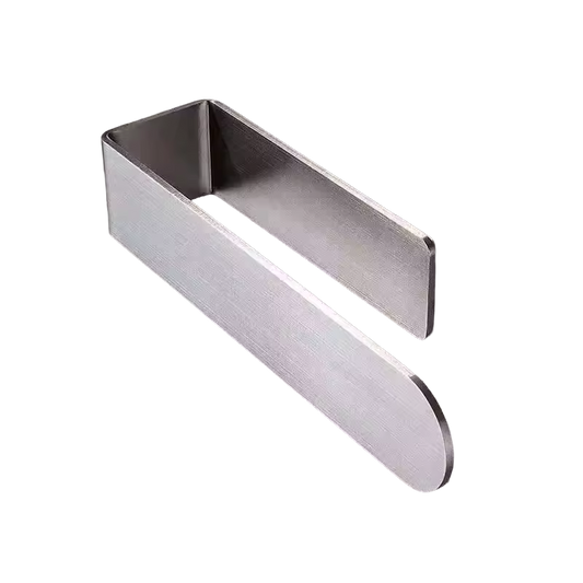 9inch-Silver U-Shaped Bathroom Towel Storage Rack