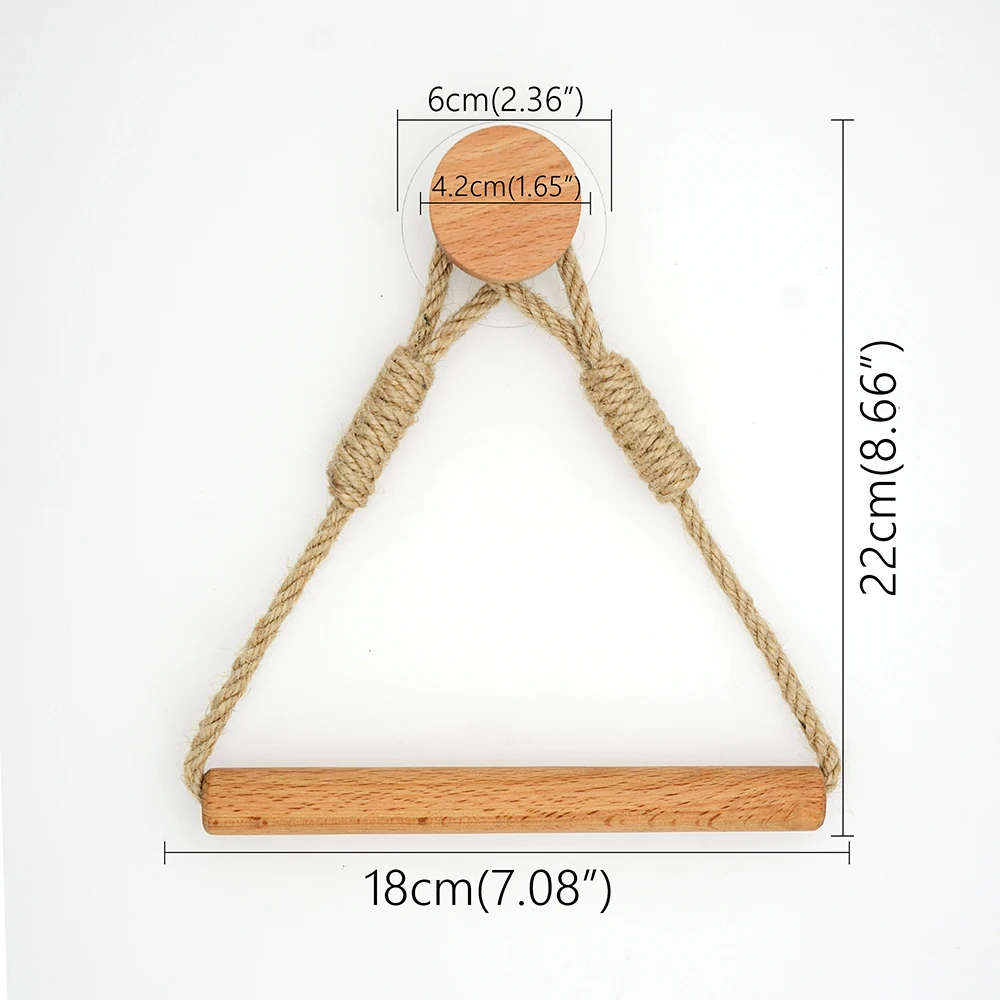 Add Natural Style – Wooden Toilet Paper Holder