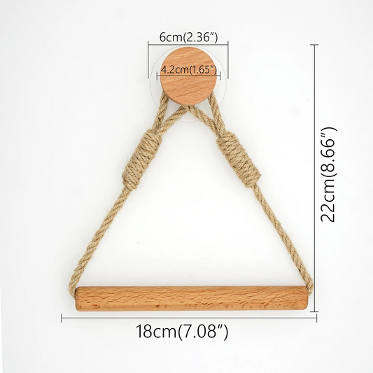 Add Natural Style – Wooden Toilet Paper Holder
