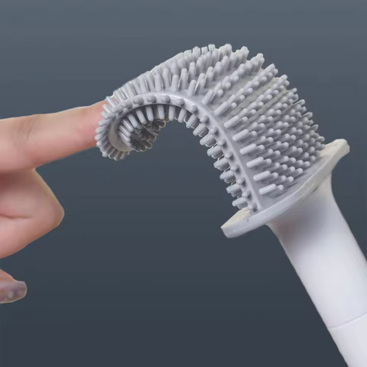 Upgrade Your Bathroom Wall Mounted Silicone Toilet Brush