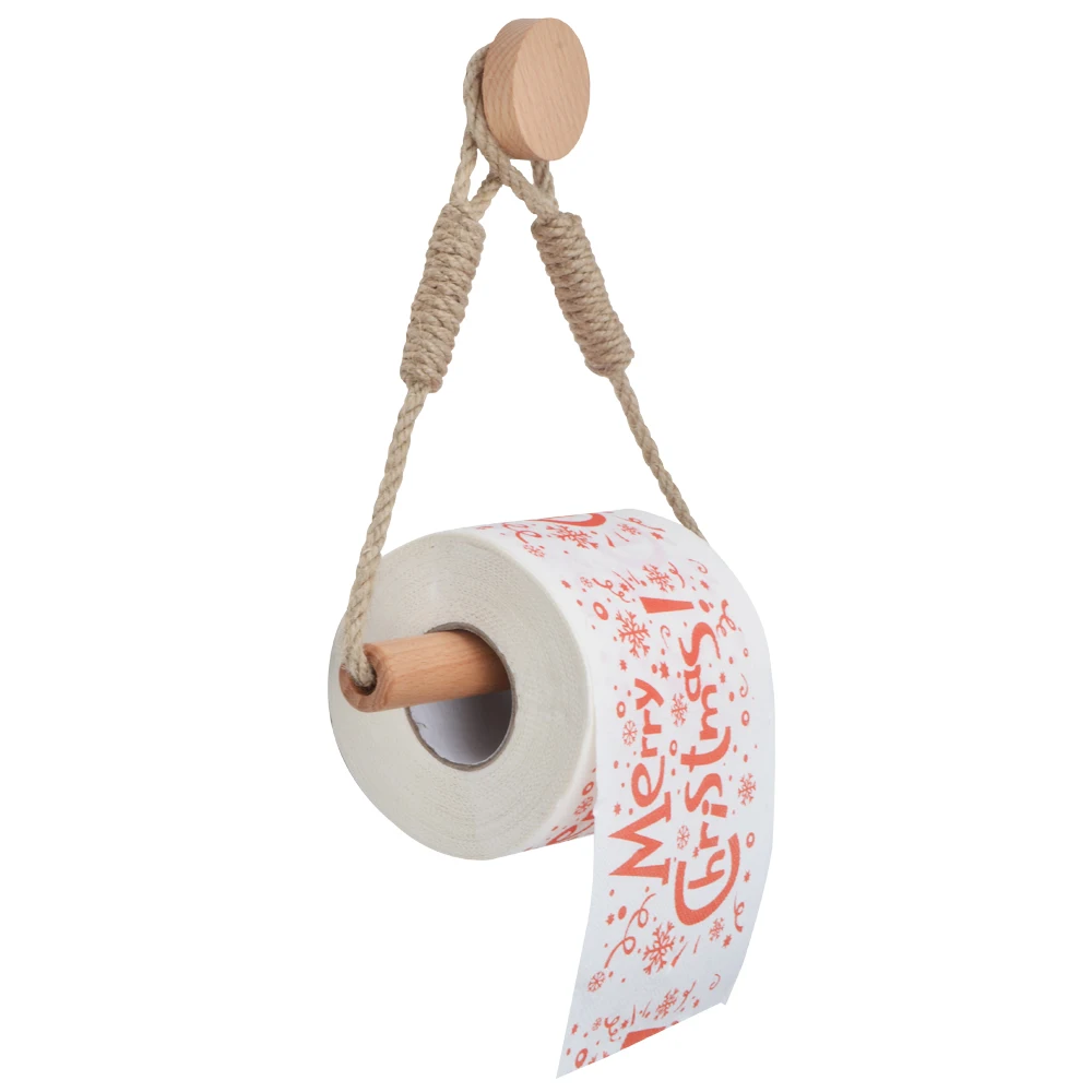 Add Natural Style – Wooden Toilet Paper Holder