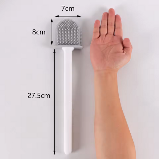 Upgrade Your Bathroom Wall Mounted Silicone Toilet Brush
