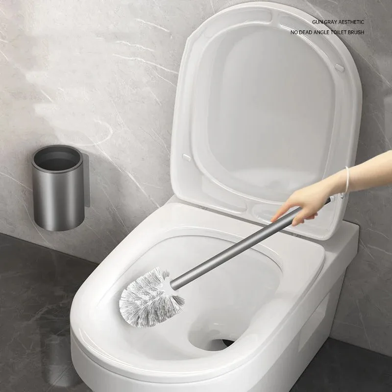 Save Space Now – Wall Toilet Brush Holder