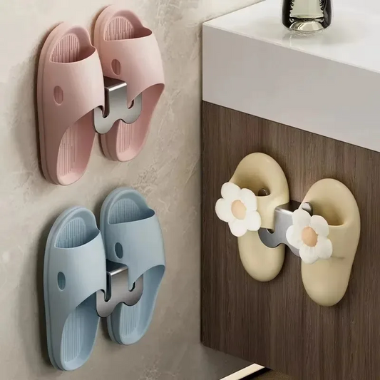Bathroom Slipper Storage Rack – Space Saving Wall Hook