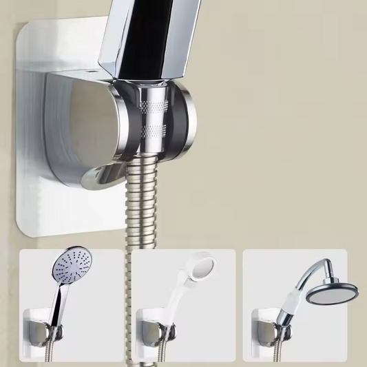 Adjustable Shower Bracket Self Adhesive Bathroom Accessories