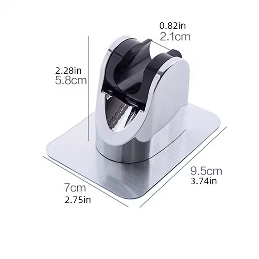 Adjustable Shower Bracket Self Adhesive Bathroom Accessories