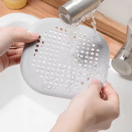 Bathroom Silicone Drain Cover Hair Mat
