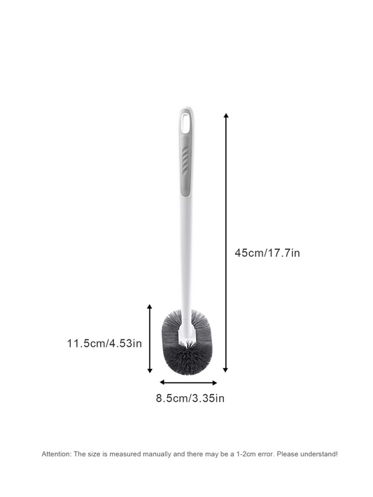 Toilet Cleaning Brush with Long Handle – Space Saving Wall Mount