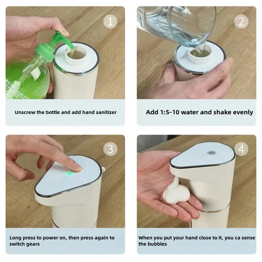 Upgrade Bathroom Dispenser Hygiene – Automatic Foam Soap Dispenser