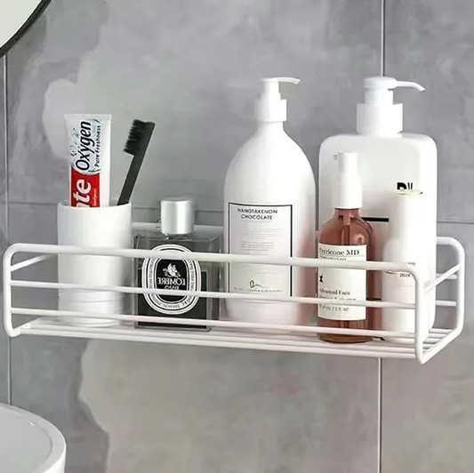 Maximize Space Bathroom Floating Wall Shelf Organizer & Kitchen Storage