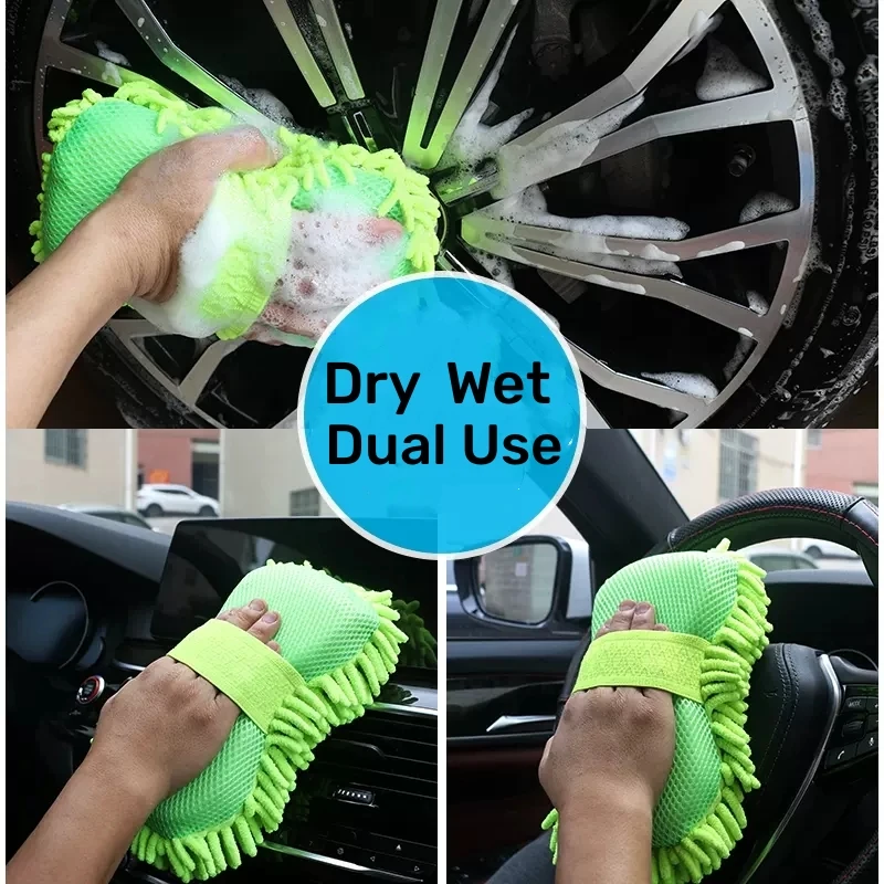 Get a Spotless Shine – Microfiber Car Wash Sponge