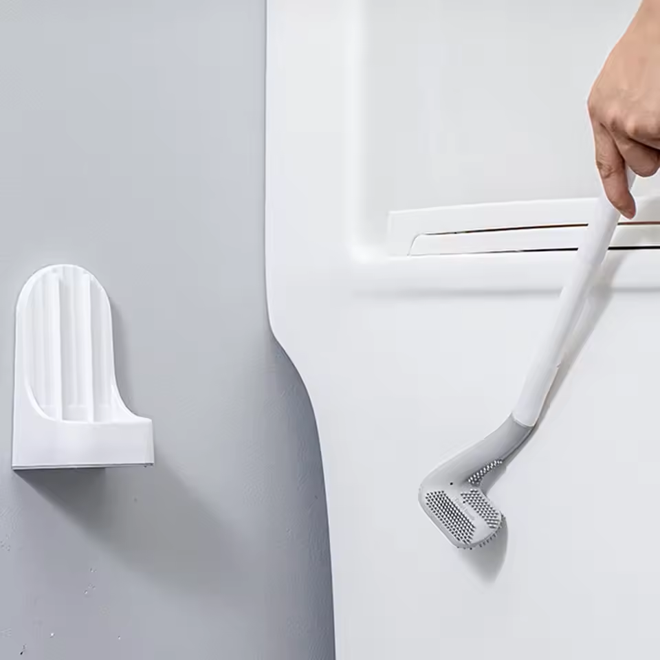 Keep Toilets Spotless – Wall Toilet Brush Set
