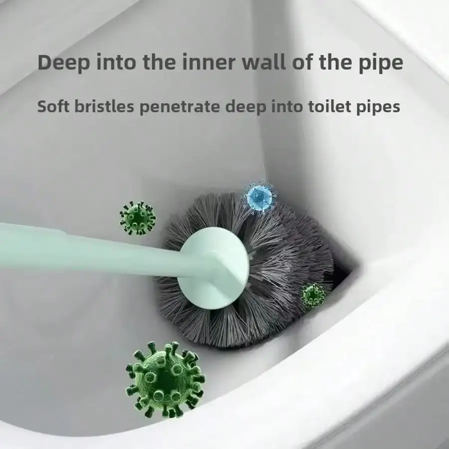 Make Cleaning Fun – Cute Toilet Brush Set
