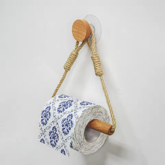 Add Natural Style – Wooden Toilet Paper Holder
